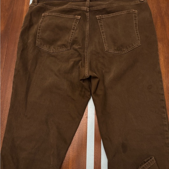 Abercrombie & Fitch High Rise Brown Jeans - Picture 4 of 4